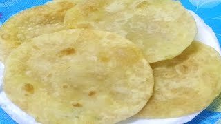 আলু লুচি/আলু দিয়ে নরম ফুলকো লুচি রেসিপি/ How to make perfect bengali alu luchi/ Alu luchi recipe.