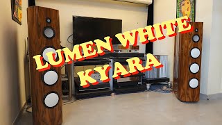 【器材】Lumen White 《Kyara》Speaker，陶瓷中、高音單元加蜂巢式低音單元座地喇叭