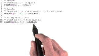 Writing Expectations in Code - JavaScript Testing