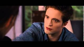 Twilight 4 Breaking Dawn Part 1 Edward can read the baby's mind