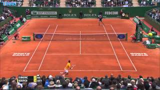 2015 Monte-Carlo Rolex Masters Final Highlights - Novak Djokovic v Tomas Berdych