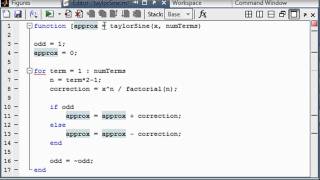 MATLAB tutorial: Functions of multiple arguments