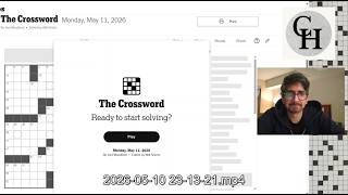 NYT Daily Crossword - Monday, May 11, 2026