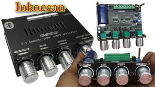 InkOcean INK201BT 2.1 Bluetooth 5.0 Digital Amplifier Board 50x2 + 100W Class D Audio AMP Module