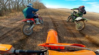 250F vs KTM125