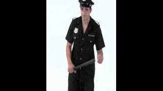 Fever Cop Costume Black Video