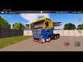 world truck driving simulator skin benz new actros ​ รถมันแรง55