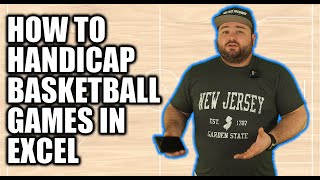 How To Handicap Basketball Games In Excel | NBA NCAAB College Analytics