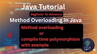 🔥 Java Tutorial: Method Overloading with Examples 📘| 🚀Compile-Time Polymorphism in Java | #16