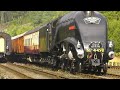 NYMR - A4 No 4498 'Sir Nigel Gresley' on 'The Jolly Roger' A4 Sir Nigel Gresley Society AGM Special