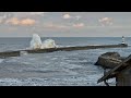 epic waves the first spring tide of 2025 seaham county durham