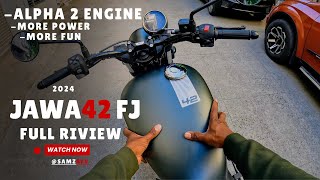 New Jawa 42 FJ - Alpha 2 Engine - [4K] - பைக் சும்மா தாறுமாறா இருக்குது -Better Then Hun 350,CB350?