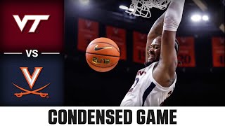 Virginia Tech vs. Virginia Condensed Game | 2023-24 ACC Men’s Basketball