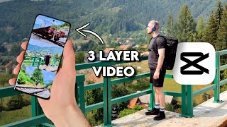 How to Create 3 Layer Video in CapCut