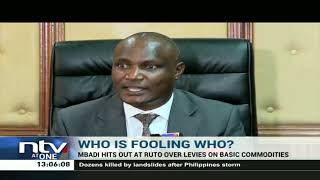 MP John Mbadi slams DP Ruto over his statements on the cost of living