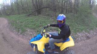 Burma Road atv trails Mosinee Wisconsin Banshee \u0026 lt250r