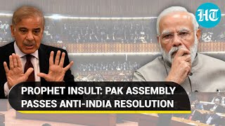 Prophet remark row: Nod to anti-India resolution in Pak; Calls for Indian products’ boycott