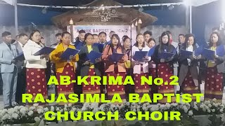 Rajasimla Baptist church choir