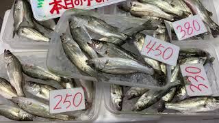 道の駅笠岡ベイファーム直売所鮮魚コーナー9/20