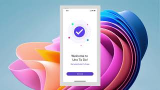 Uno To Do App - Built with Uno Platform and Figma