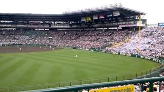 2012年夏甲子園高校野球松阪高校校歌　Matsusaka High School at Koshien