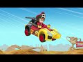 🔥 t racers meet bite rider lunartik spin winner u0026 shazoom 🏎️ cartoons series for kids