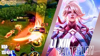 LI XIN GAMEPLAY | DOMINATION FORM WITH THE BEST LNY SKIN | HONOR OF KINGS