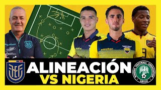 Mi Alineación de Ecuador vs Nigeria | Partido amistoso rumbo a Qatar 2022 🇪🇨🇳🇬🏆