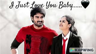 I Just Love You Baby Song | Prema Katha Chitram Movie Songs | Sudheer Babu , Nanditha Raj |
