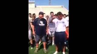 Terry Roche and John Monger take the ALS Ice Bucket Challenge