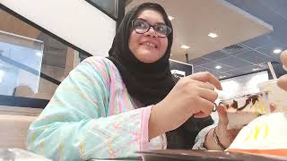 McDonald'sl Shahra E Faisal| Fast Food| Burgers| Food Vlog| #foodvlog #foodreview #fastfood #karachi