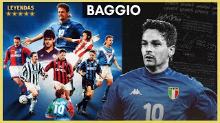 ROBERTO BAGGIO ⚽〰️ El Divino Codino 🙏 🇮🇹 🌟 LEYENDAS del Fútbol