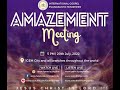 AMAZEMENT MEETING @ IGEM CITY; 20TH JULY, 2022.