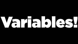 Python Lesson 1: Printing and Variables