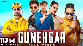 Gunehgar (Official Video) Vijay Varma || KD || Raju Punjabi || New Haryanvi Songs Haryanavi 2020