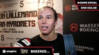 Chloe Watson Reacts To European Title Win, Talks Potential Maisey Rose Courtney Fight