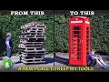 I Built a Phone Box out of Pallets and Turned it Into a Tool Cupboard.