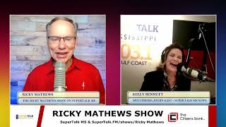 Kelly Bennett joins Ricky to talk about her time in radio & SuperTalk Mississippi News.