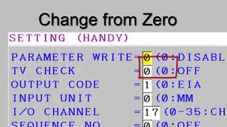 Changing Parameters on a Fanuc Control