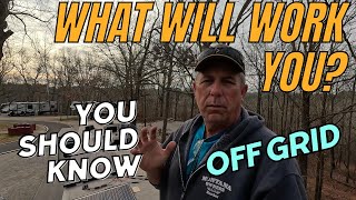 Off Grid Living Solutions, What Works?   S3/ E62