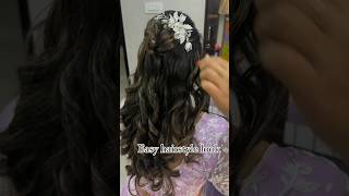 OPEN HAIRSTYLE with CURLY HAIR | PONYTAIL | ADVANCE HAIRSTYLE TUTORIAL | RUSHI PATEL HAIRSTYLIST