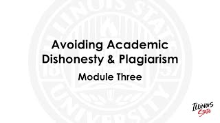How to Avoid Academic Dishonesty and Plagiarism