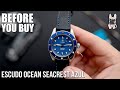 The New Kid On The Block! Escudo Azure Diver Watch Review