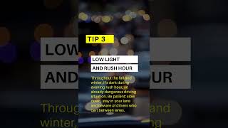 Fall Daylight Saving Driving Safety