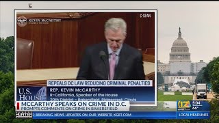 Kevin McCarthy prompts comments on crime in Bakersfield