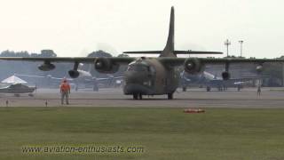 2014 Gathering of Eagles XVIII Air Show C-123 Provider departure (Sunday)