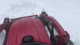 Dec 1 plowing driveway