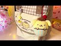 unboxing what s in my bag macaroon mini doughnut x pompompurin ♡