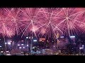 National Day fireworks held in Hong Kong