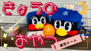 東京ドーム⚾️今日の観戦おやつ 2023/11/17